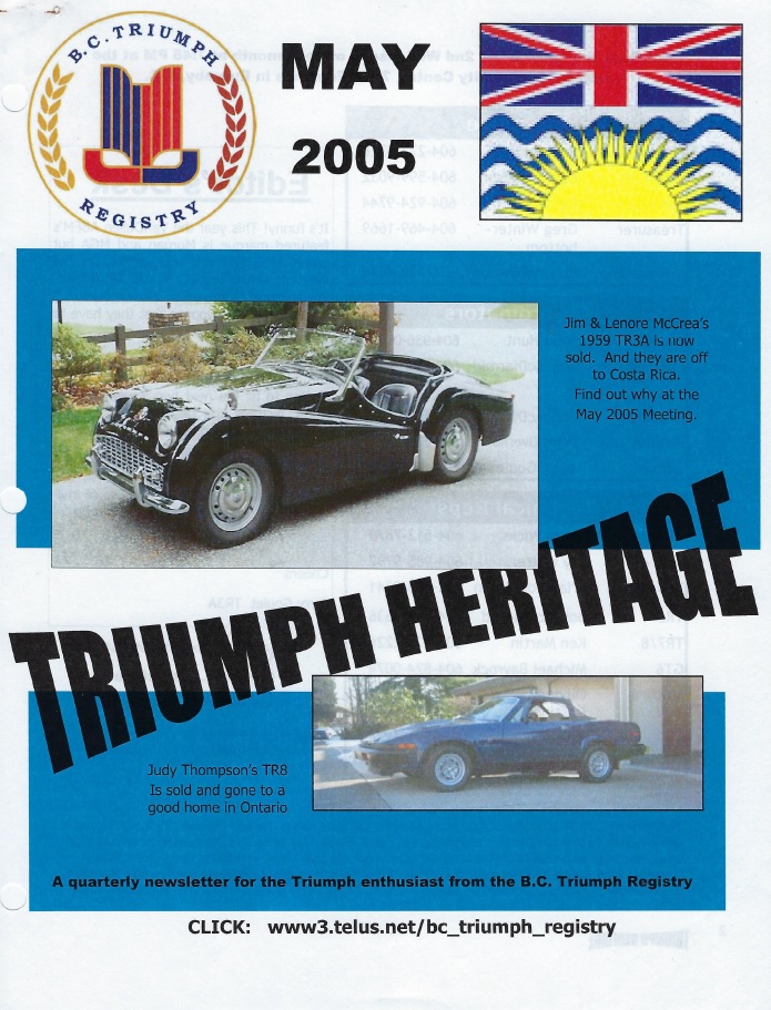 May 2005 Newsletter
